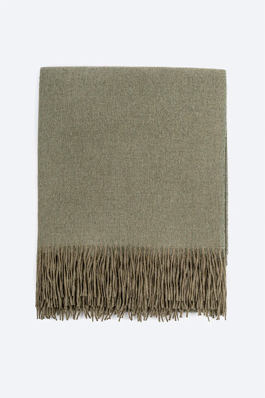 Manta Manta Kuna 1 De Alpaca Color Verde - Image 3