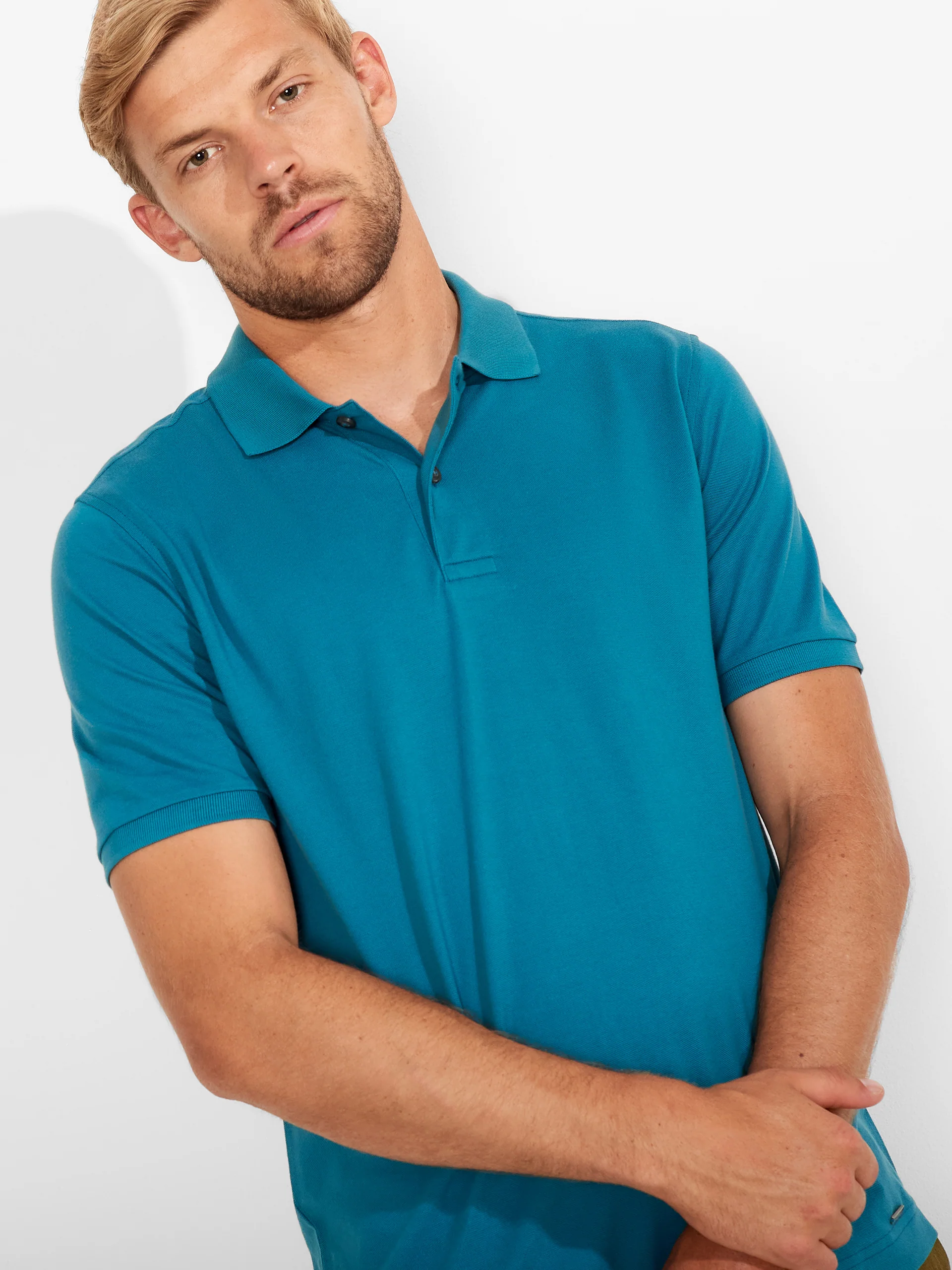 Polo Weinsberg De Algodón Pima Color Acero - Image 5