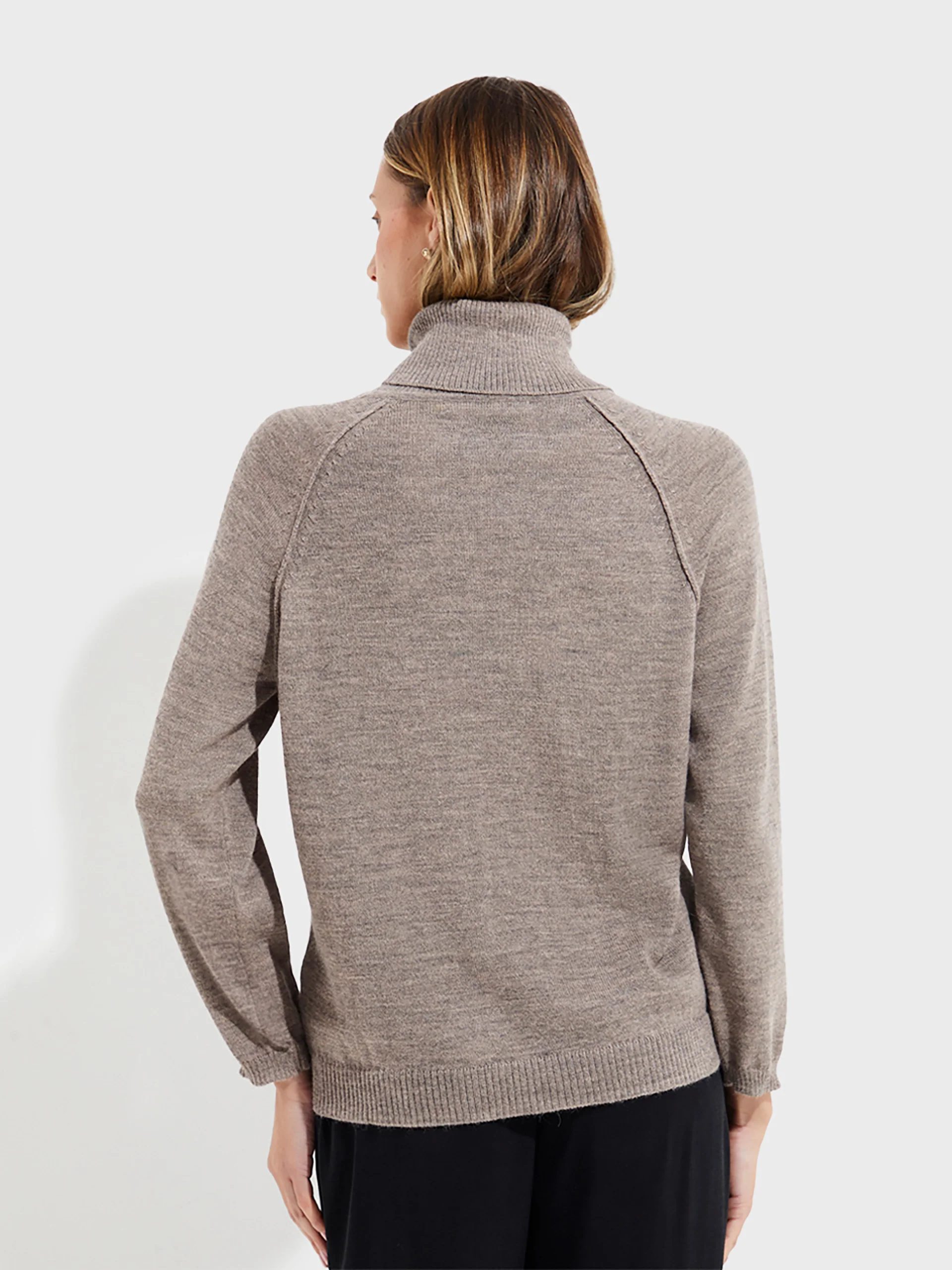 Suéter Yeah De Baby Alpaca Color Beige - Image 3